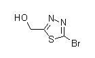 1,3,4-Thiadiazole-2-Methanol, 5-broMo-